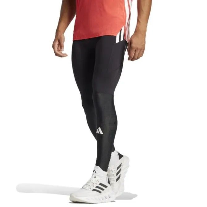 adidas Pitkät Trikoot Ja Housut^Adizero Long Tights Musta