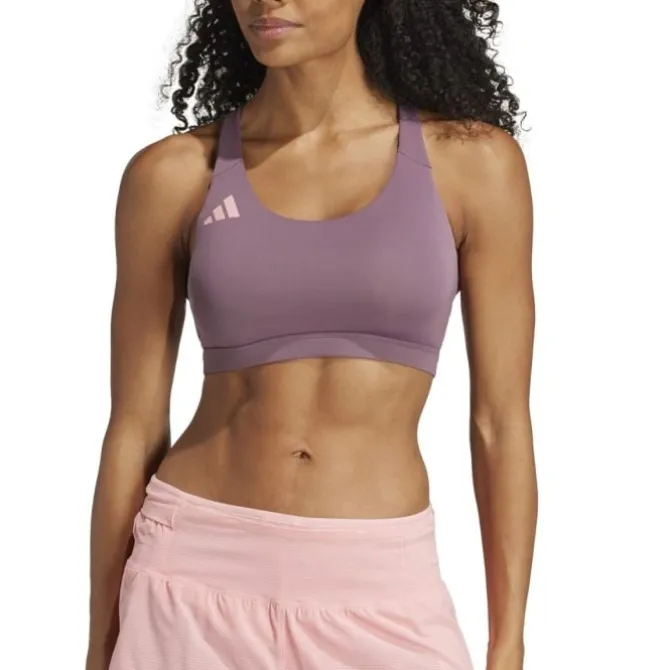 adidas Urheilurintaliivit^Adizero Medium-Support Bra Violetti