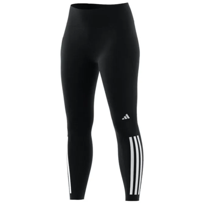 adidas Pitkät Trikoot Ja Housut^Dailyrun 3-Stripes 7/8 Tights Musta