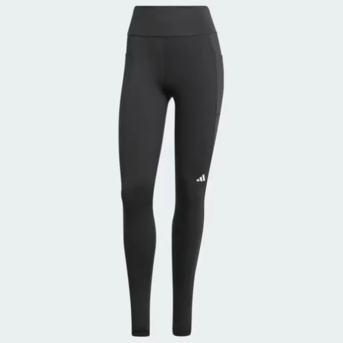 adidas Pitkät Trikoot Ja Housut^Own The run 1/1 Long Tights Musta