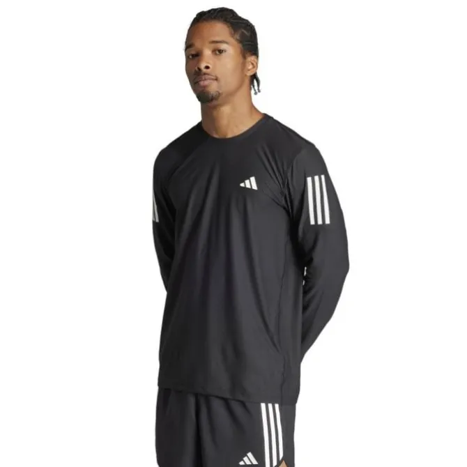 adidas T-paidat Ja Pitkähihaiset^Own The Run B Long-sleeve Musta