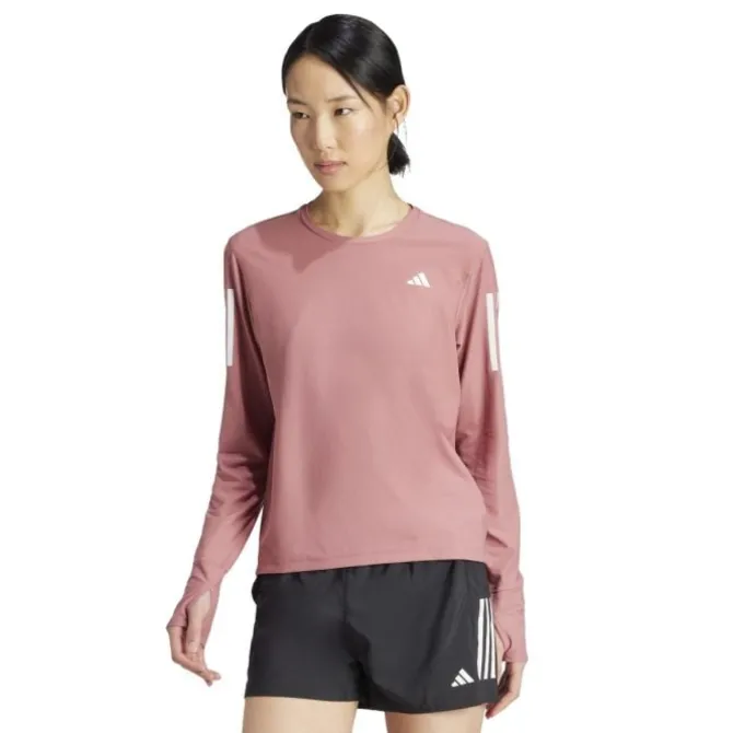 adidas T-paidat Ja Pitkähihaiset^Own The Run Long-sleeve Ruusu