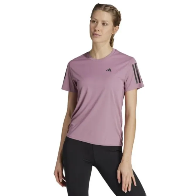 adidas T-paidat Ja Pitkähihaiset^Own The Run Short Sleeve Tee Violetti