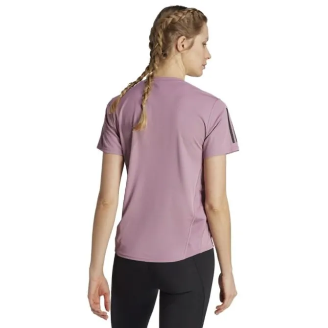 adidas T-paidat Ja Pitkähihaiset^Own The Run Short Sleeve Tee Violetti