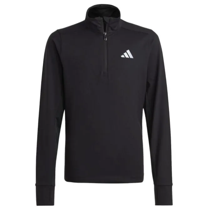 adidas Paidat Ja Välikerrosvaatteet^Run 1/2 Zip Musta