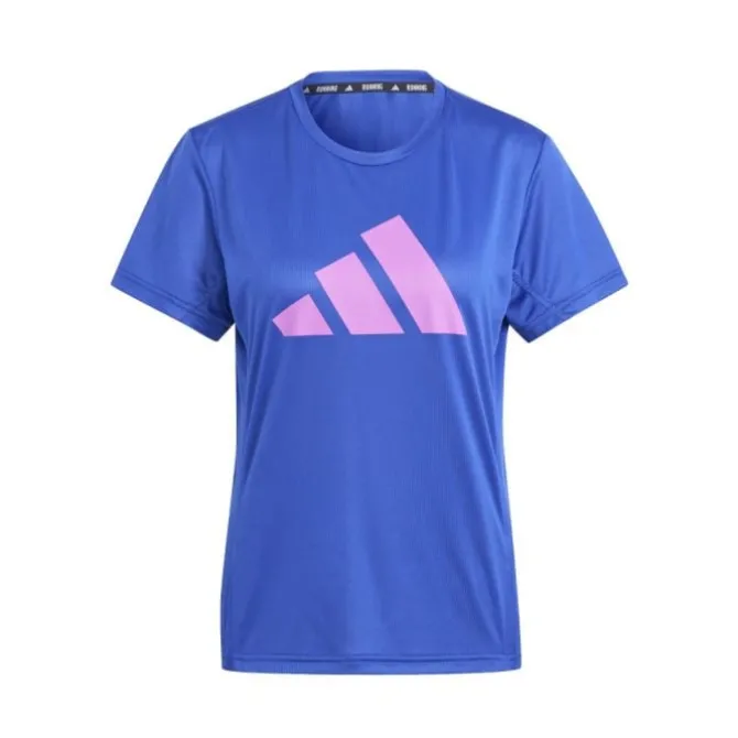 adidas T-paidat Ja Pitkähihaiset^Run It Tee Violetti