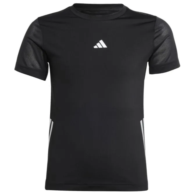 adidas T-paidat Ja Topit^Run 3S Tee Musta