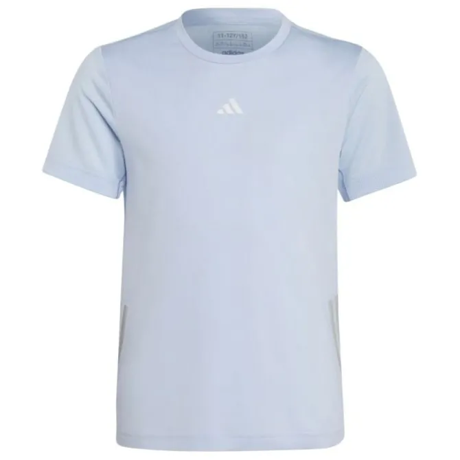 adidas T-paidat Ja Topit^Run 3S Tee Sininen