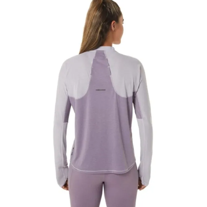 Asics T-paidat Ja Pitkähihaiset^Metarun Half-Zip LS Top Violetti