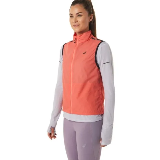 Asics Juoksuliivi^Metarun Packable Vest Oranssi