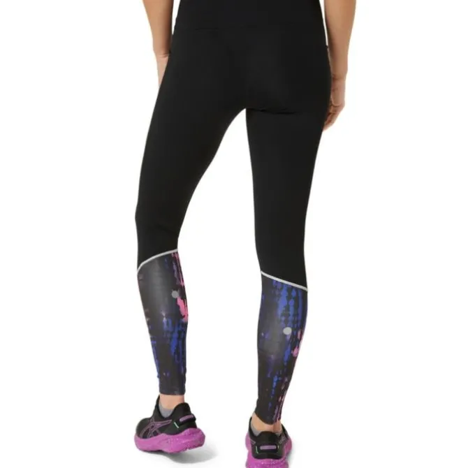 Asics Pitkät Trikoot Ja Housut^Road Lite-Show Tight Musta