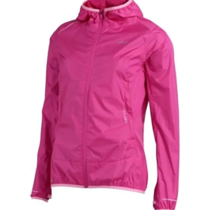 Athli-Tech Juoksutakki^MAELYNE 200 WOMEN'S WINDBREAKER Ruusu