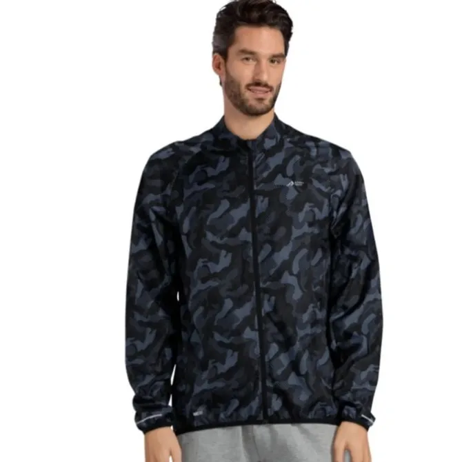 Athli-Tech Juoksutakki^MAVIN 100 MEN'S WINDBREAKER Musta