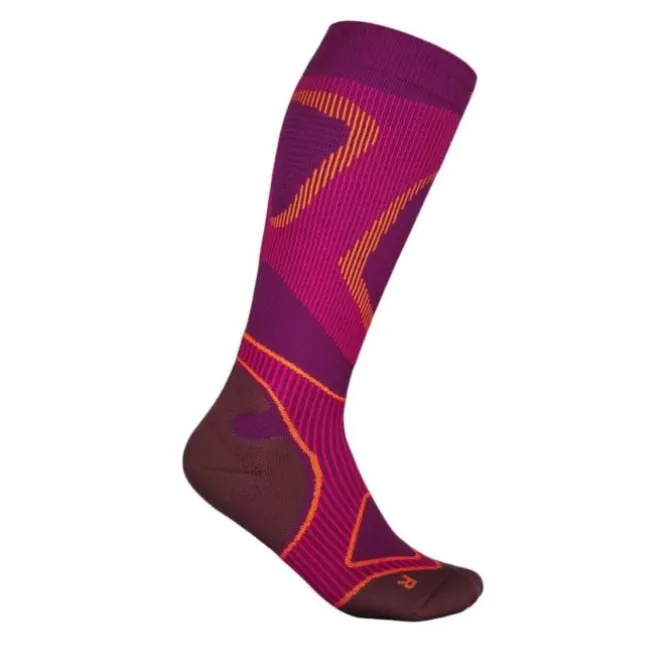 Bauerfeind Sukat | Juoksusukat^Run Performance Compression Socks High Cut Ruusu