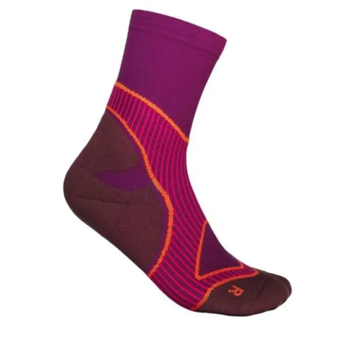 Bauerfeind Sukat | Juoksusukat^Run Performance Socks Mid Cut Ruusu