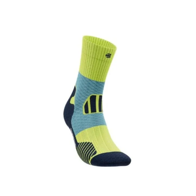 Bauerfeind Sukat | Juoksusukat^Trail Run Compression Socks Mid Cut Sininen