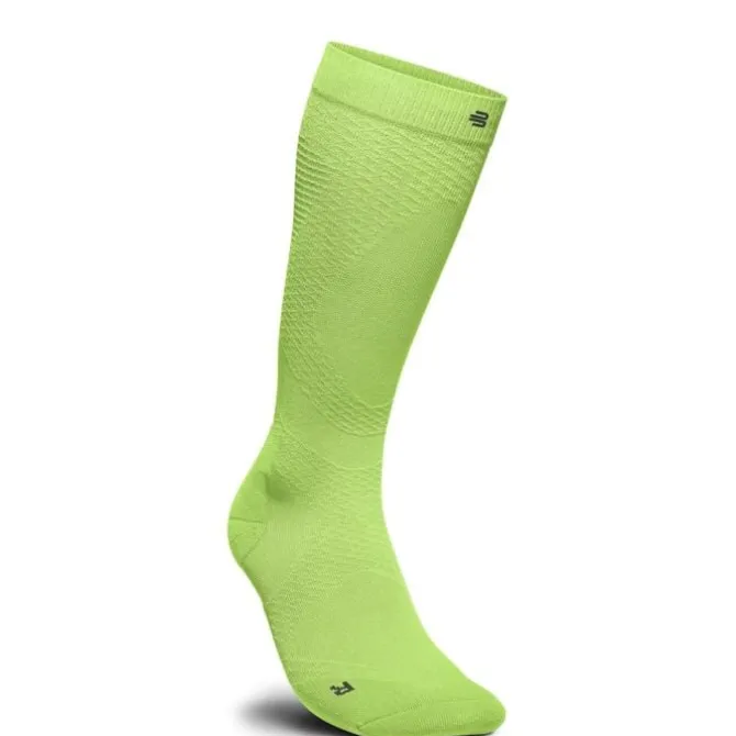 Bauerfeind Sukat | Juoksusukat^Ultralight Compression Socks High Cut Vihreä