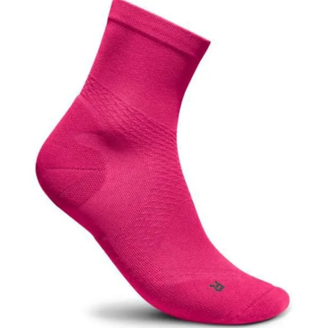 Bauerfeind Sukat | Juoksusukat^Ultralight Compression Socks Mid Cut Ruusu