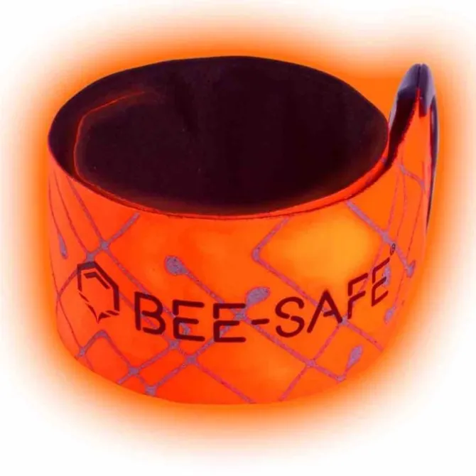 Bee-Safe Heijastimet^Led Click Band USB Punainen