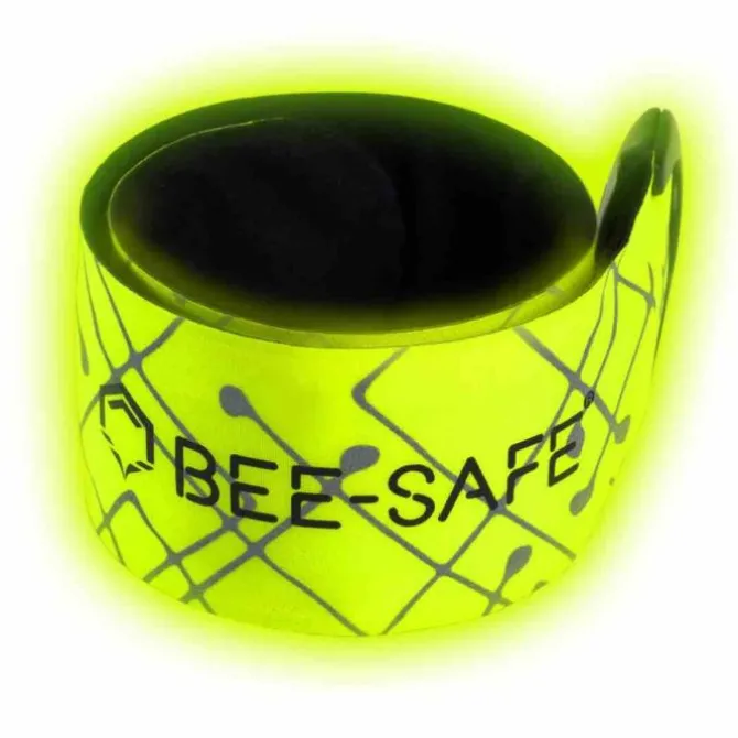 Bee-Safe Heijastimet^Led Click Band USB Keltainen