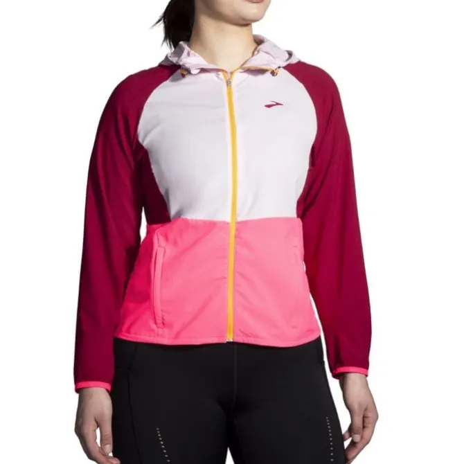 Brooks Juoksutakki^Canopy Jacket Punainen