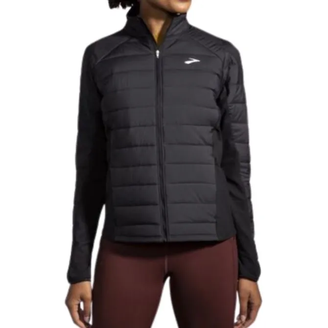 Brooks Juoksutakki^Shield Hybrid Jacket 2.0 Musta