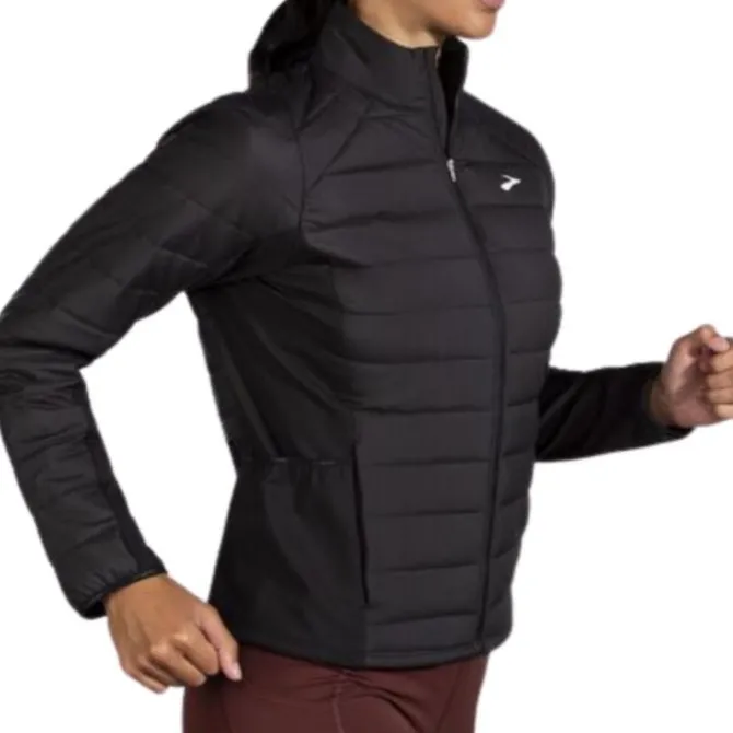 Brooks Juoksutakki^Shield Hybrid Jacket 2.0 Musta