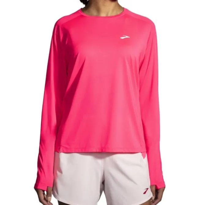 Brooks T-paidat Ja Pitkähihaiset^Sprint Free Long Sleeve 2.0 Ruusu