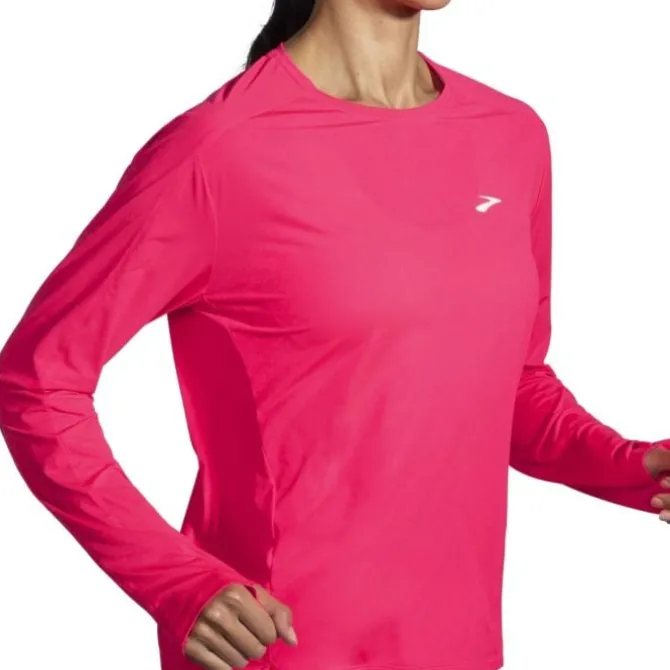 Brooks T-paidat Ja Pitkähihaiset^Sprint Free Long Sleeve 2.0 Ruusu