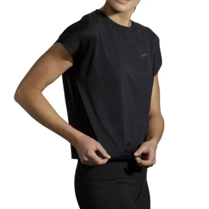 Brooks T-paidat Ja Pitkähihaiset^Sprint Free Short Sleeve Musta