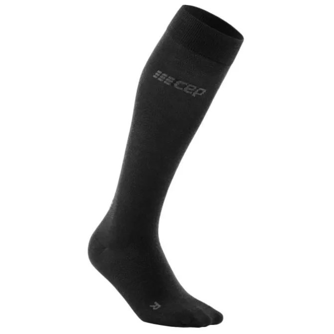 CEP Sukat | Juoksusukat^Allday Recovery Compression Tall Socks Musta