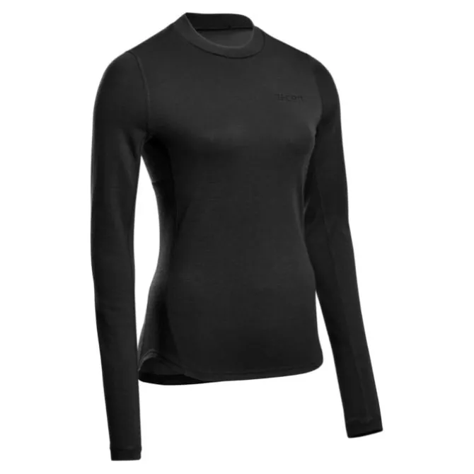 CEP T-paidat Ja Pitkähihaiset^Cold Weather Merino LS Shirt Musta