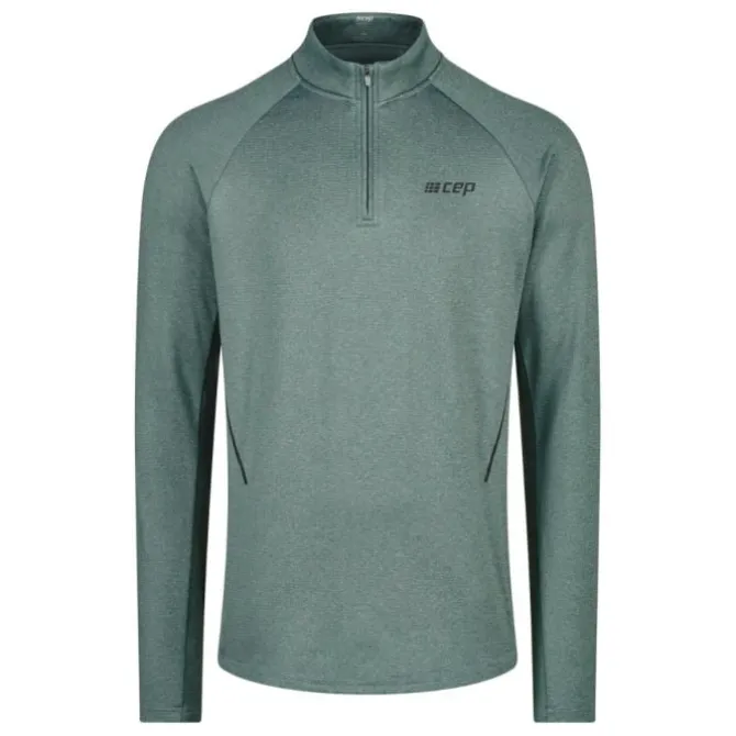 CEP T-paidat Ja Pitkähihaiset^Cold Weather Zip LS Shirt Harmaa