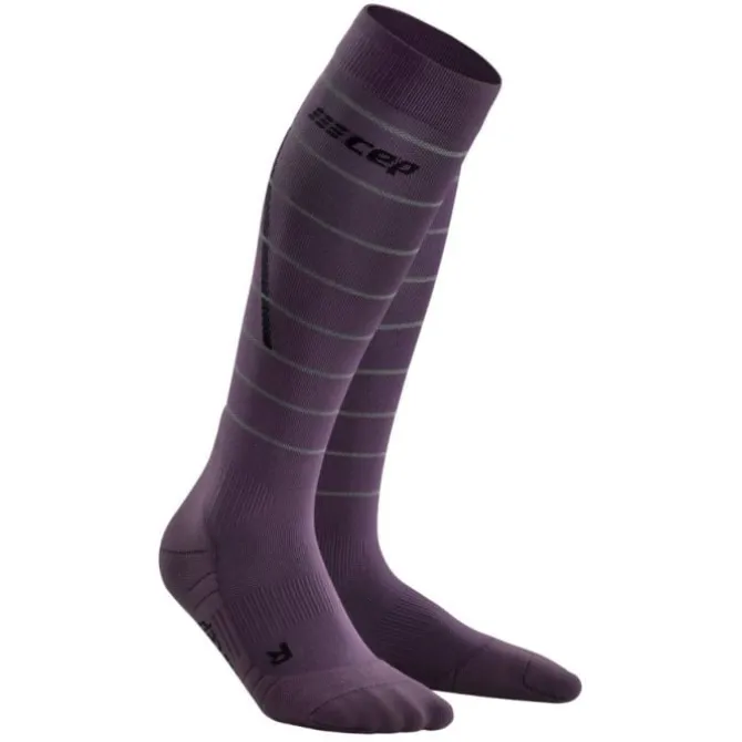 CEP Sukat | Juoksusukat^Reflective Compression Socks Violetti