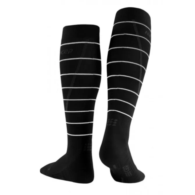 CEP Sukat | Juoksusukat^Reflective Compression Socks Musta