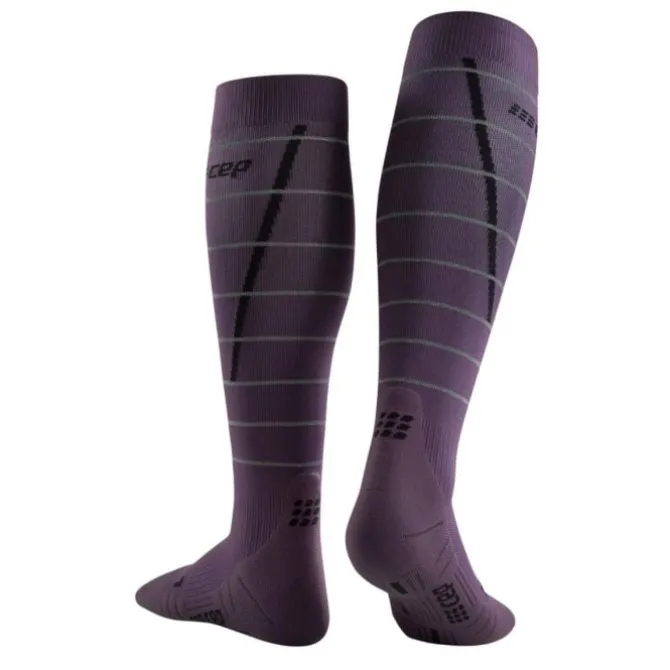 CEP Sukat | Juoksusukat^Reflective Compression Socks Violetti