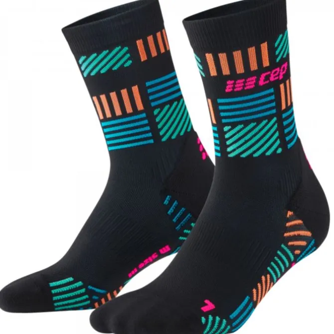 CEP Sukat | Juoksusukat^The Run Limited 2024 Mid Cut Sock Musta