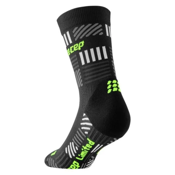 CEP Sukat | Juoksusukat^The Run Limited 2024 Mid Cut Sock Musta