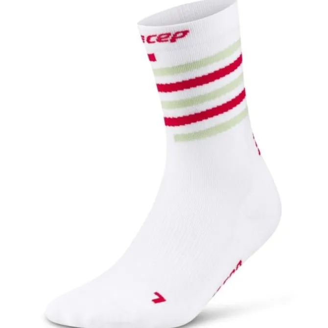 CEP Sukat | Juoksusukat^The Run Limited 2024 Mid Cut Sock Valkoinen