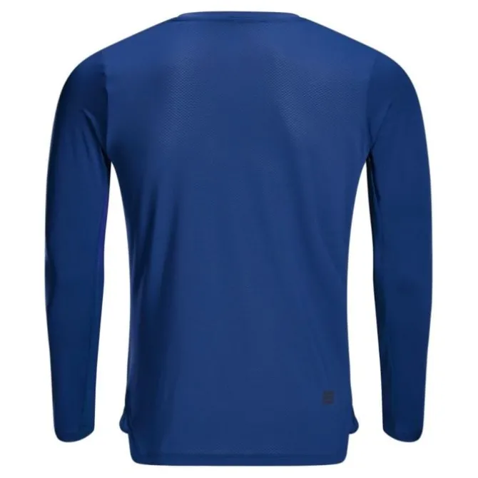 CEP T-paidat Ja Pitkähihaiset^The Run Shirt Round Neck Long Sleeve Sininen