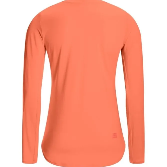 CEP T-paidat Ja Pitkähihaiset^The Run Shirt Round Neck Long Sleeve Oranssi