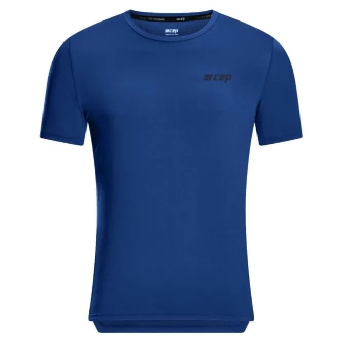 CEP T-paidat Ja Pitkähihaiset^The Run Shirt Round Neck Short Sleeve Sininen