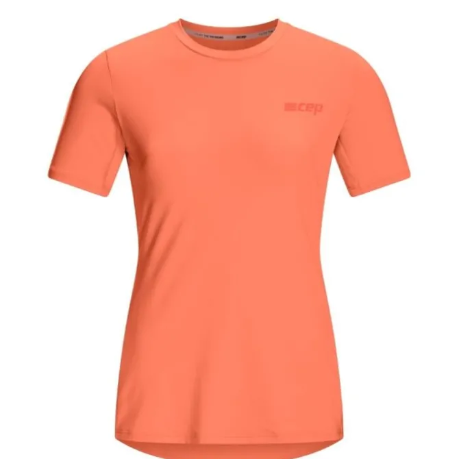 CEP T-paidat Ja Pitkähihaiset^The Run Shirt Round Neck Short Sleeve Oranssi