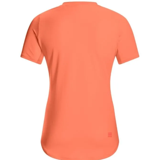 CEP T-paidat Ja Pitkähihaiset^The Run Shirt Round Neck Short Sleeve Oranssi