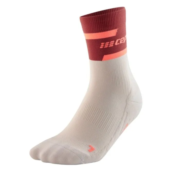 CEP Sukat | Juoksusukat^The Run Socks Mid Cut V4 Punainen