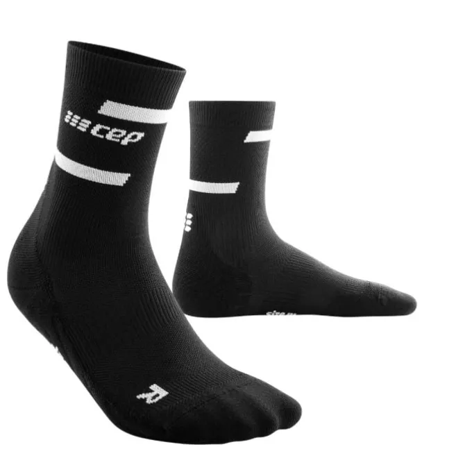 CEP Sukat | Juoksusukat^The Run Socks Mid Cut V4 Musta