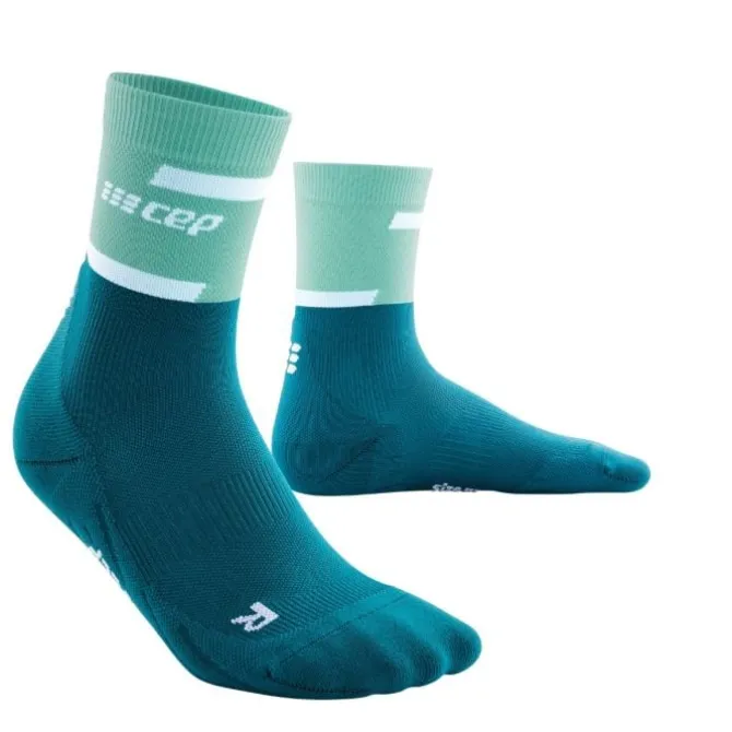 CEP Sukat | Juoksusukat^The Run Socks Mid Cut V4 Sininen