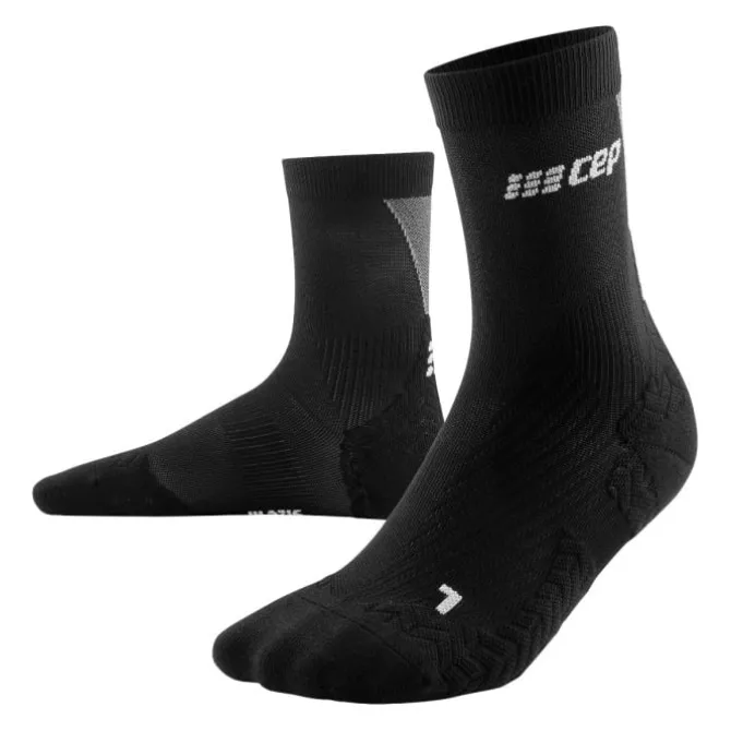 CEP Sukat | Juoksusukat^Ultralight Compression Mid Cut Socks Musta