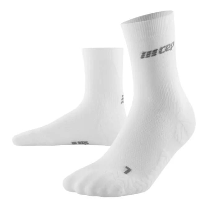 CEP Sukat | Juoksusukat^Ultralight Compression Mid Cut Socks Valkoinen