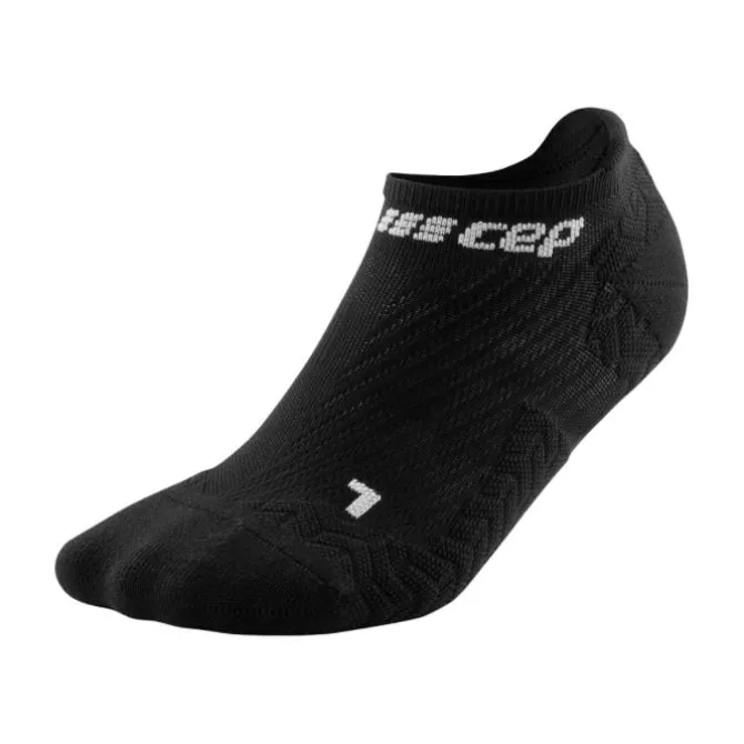 CEP Sukat | Juoksusukat^Ultralight Compression No Show Socks Musta